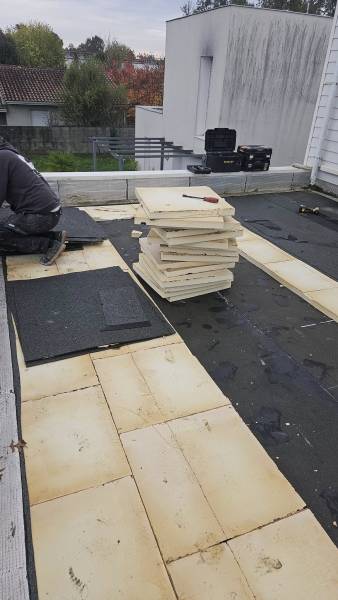 Prix pour changer l'étanchéité epdm d'un toit plat à Pessac